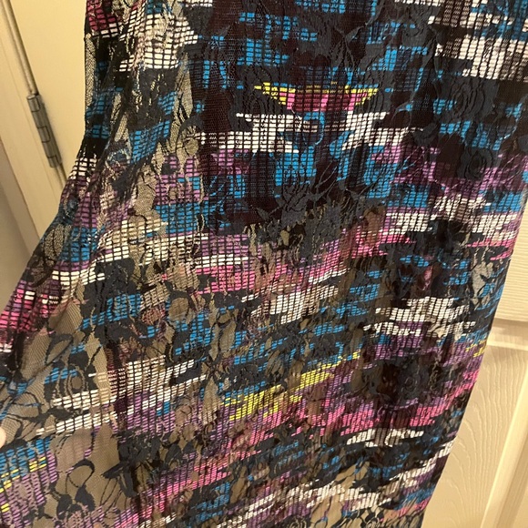 Multicolor Sleeveless Maxi Dress - Picture 4 of 4